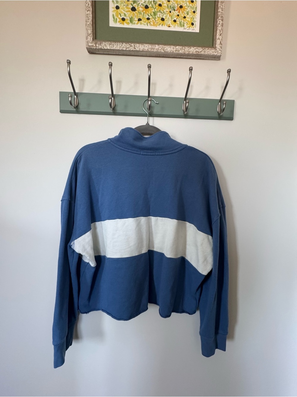 47 Brand Blue Philadelphia Phillies 3/4 zip Pullover - Picture 4 of 4